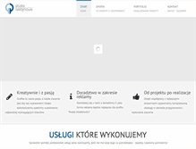 Tablet Screenshot of gp-reklama.pl